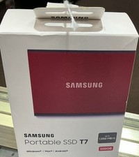 SAMSUNG Portable SSD T7 500 GB- New picture