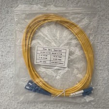 New 3M SC/UPC to LC/UPC OS2 Single Mode Duplex Fiber Optic Patch Cable picture