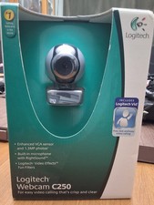 Logitech Webcam C250 960-000348 USB Camera NEW Factory Sealed Vintage 2009 picture