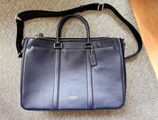 Coach Leather Briefcase w/ Adjustable Shoulder Strap picture