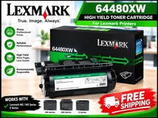 Original Lexmark 64480XW Black Toner with  picture