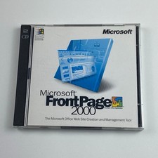 Microsoft Front Page 2000 (CD) for Windows 98 NT | Web Design Tool picture