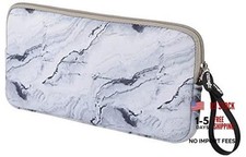 Neoprene Carrying Keyboard Sleeve Case Bag Protection White Marble Pattern picture