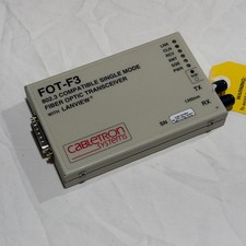 FOT-F3 Compatible Fiber Optic Transceiver w/ Lanview by Cabletron Systems picture