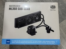NEW COOLER MASTER MasterLiquid ML360 SUB ZERO Water Cooler TEC AIO Water Cooling picture