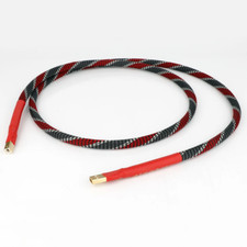  Silver Plated Audio USB Cable Type A-B USB Data Cord with Gold Plated Plugs picture