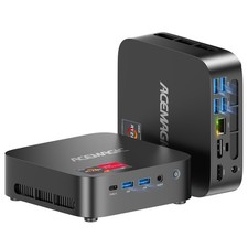 ACEMAGICIAN Kron Mini K1 Mini PC Gaming, AMD Ryzen 5 7430U (equiv to 5850U, 6... picture