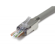 Platinum Tools 202052J External Ground ezEX®48 Shielded CAT6A Connector picture