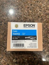 Genuine Epson UltraChrome PRO10 Ink Cartridge Cyan T46Y2 (P900) picture