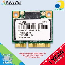 Anatel DA104328 2202014824-05 PCIe Half Mini WLAN MAC WiFi Wireless Card picture