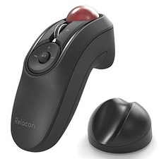ELECOM Relacon Bluetooth Trackball Mouse Handheld Media Control Y862677 picture