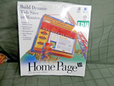 Vintage FileMaker HOME PAGE 3.0 WEB SITE DESIGN FOR MAC SEALED picture