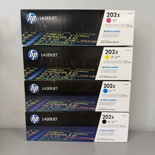 HP 202X High Yield Toner Set KYCM for HP LaserJet Pro M254 MFP M281 NEW picture