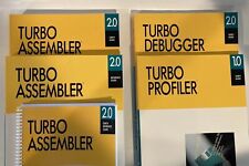 Vtg Borland Turbo Assembler(3 Books) +Turbo Debugger 2.0+Turbo Profiler 1.0 picture