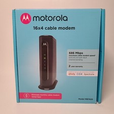 Motorola: 16x4 Cable Modem (Model MB7420) BRAND NEW - SURF the WEB picture