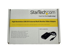 Startech High Resolution USB DVI Multi Monitor Video Adapter USB2DVIE3  NEW picture