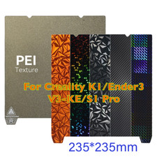 3D Printer PEI Build Plate PEY PET PEO For Creality K1/Ender3 V3-KE/S1 Pro 235mm picture