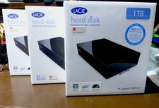 LaCie 1 TB External Hard Drive - Designed By Neil Poulton - USB 2.0 picture