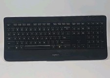 Logitech K800 Y-R0065 Illuminated Wireless Keyboard No Dongle Needs Charge picture