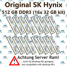 512 GB (16x 32 GB) Rdimm ECC DDR3-1866 Lenovo System x3500 x3750 M4 Server RAM picture