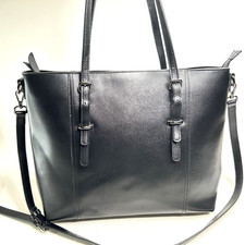 S ZONE Blk Leather 15.6