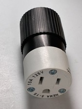 Cord Connector 120V FEMALE Straight Blade Heavy Duty Industrial Bryant BRY5269NC picture
