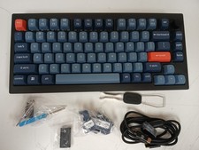 Keychron V1 Max Wireless 75% RGB Mechanical Keyboard With Brown Switches  *READ* picture