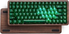 Womier 75% Keyboard with QMK/VIA, WD75 Wood Gaming Keyboard 8000mAh Battery, ... picture