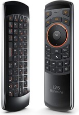 Rii K25 Multifunction Portable 2.4GHz Mini Wireless Fly Mouse Keyboard Black picture
