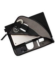 Cole Haan Men's Tech Case Black 13 2/5 L x 1/4 W x 9-4/5 H Laptop Phone Holde r picture