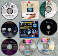 Astronomy PC CD Software Lot Deep Sky Today At Night Clear Skies LunarPhase Pro picture