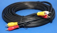 Dual RCA Audio Single Video Cable 25FT picture
