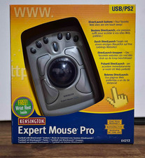 Kensington Expert Mouse Pro Mac Windows 95/98, NT, ME, 64213, USB/PS2, Trackball picture