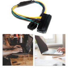 1x 24 Pin to 8 Pin ATX Power Supply Adapter Cable For 3020 7020 9020 T1700 picture