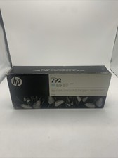 HP 792 Light Cyan Latex DesignJet Ink Cartridge 775ml CN709A Genuine NEW/SEALED picture