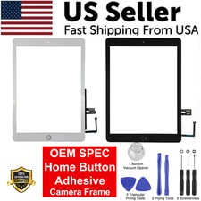 OEM SPEC Digitizer Glass Touch Screen For iPad 6 9.7 6th Gen 2018 + Home Button picture