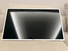 Acer White LED Monitor | Great Condition  | VESA Mount | Bought 2024 picture