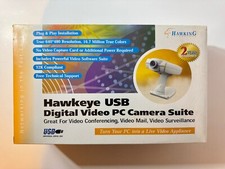 USB Digital Video PC Camera Suite Hawkeye UC300 1999 Vintage Webcam Hawking Tech picture