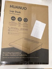 Portable Lap Laptop Desk with Pillow Cushion, Fits up to 15.6 Inch Laptop, with picture
