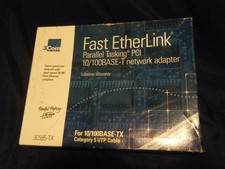 3Com Fast Etherlink Parallel tasking PCI 10/100BASE-T Network Adapter 169811-002 picture