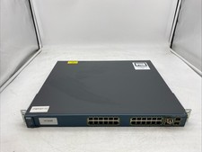 Cisco Catalyst 3560G WS-C3560G-24PS-S V08 24-Port Gigabit PoE Switch 4 SFP Ports picture
