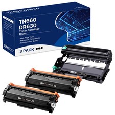WEAREC Compatible Toner Cartridge & Drum Unit brother TN660 TN-660 TN630 DR630 picture