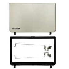 New for Toshiba Satellite L50-B L55-B S55T-B Gold LCD Back Cover+Bezel+Hinges US picture