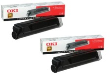 2 X Original Toner OKI OkiPage 14 14I 14IN 14EX - 41331702 Type 8 Cartridges picture