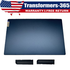 Blue Back Cover + Hinge Cap for Lenovo IdeaPad 5 15IIL05 15ARE05 15ITL05 15ALC05 picture
