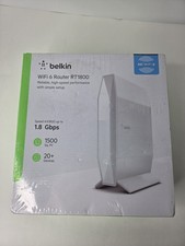 Belkin RT1800 AX1800 WiFi 6 Router Up To 1.8 Gbps 1500 Sq Ft 20+ Devices picture