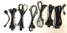 LOT OF 6 Genuine Corsair Power Cables RM1000X RM850X RM750X PCI-e SATA Molex picture