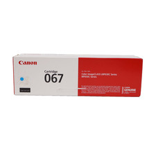 GENUINE -CANON 067 CYAN TONER - 5101C001 LBP630C MF650C OPEN CLAMSHELL picture
