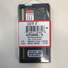 Kingston 16GB DDR5 SO-DIMM PC5-38400 DDR5-4800 262-Pin Non-ECC KCP548SS8-16 picture