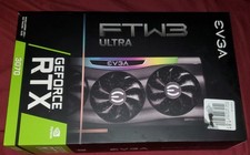 BOX ONLY EVGA GeForce RTX 3070 Ultra Retail Box, Foam, And Manual - NO GPU picture